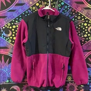 XL Maroon Northface Fleece Jacket
